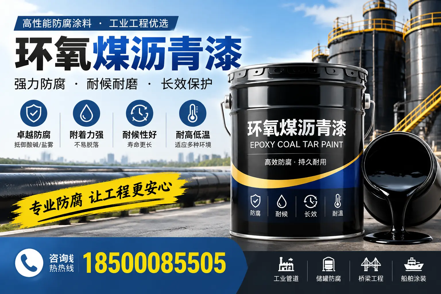 环氧煤沥青漆的施工方法与注意事项,确保在南平顺利完成